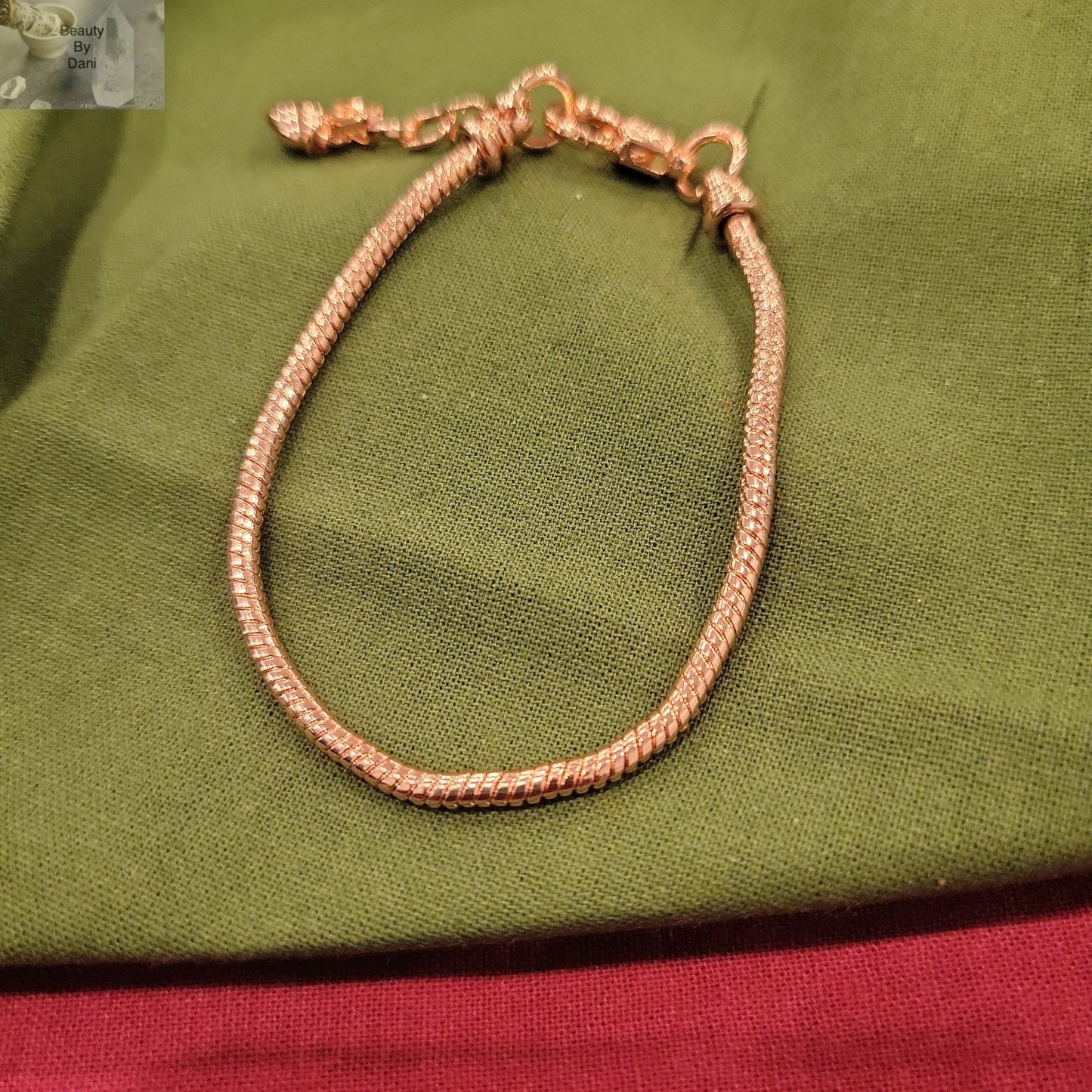 Stainless Steel Charm Bracelet - Beauty by Dani