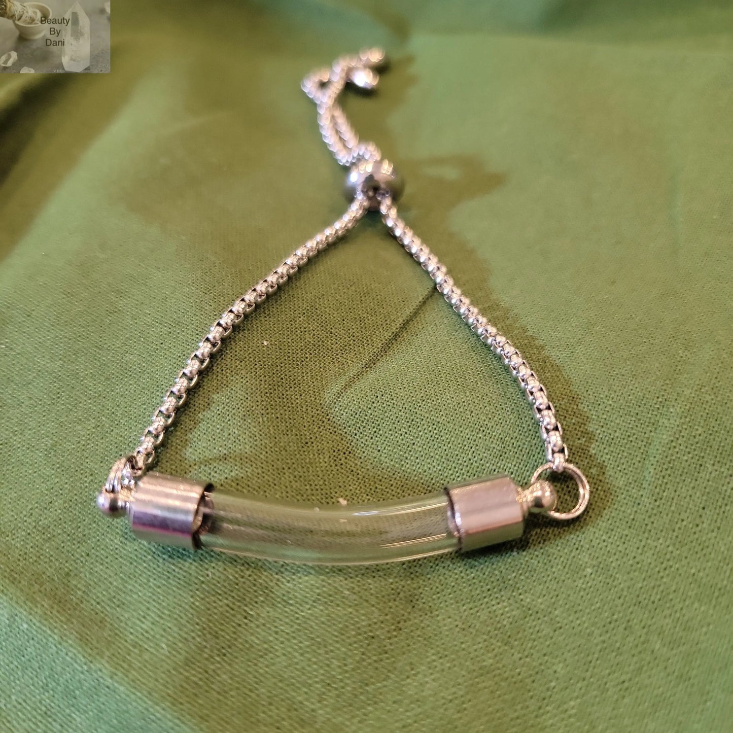 Fillable Bottle Charm Bracelet - Beauty by Dani