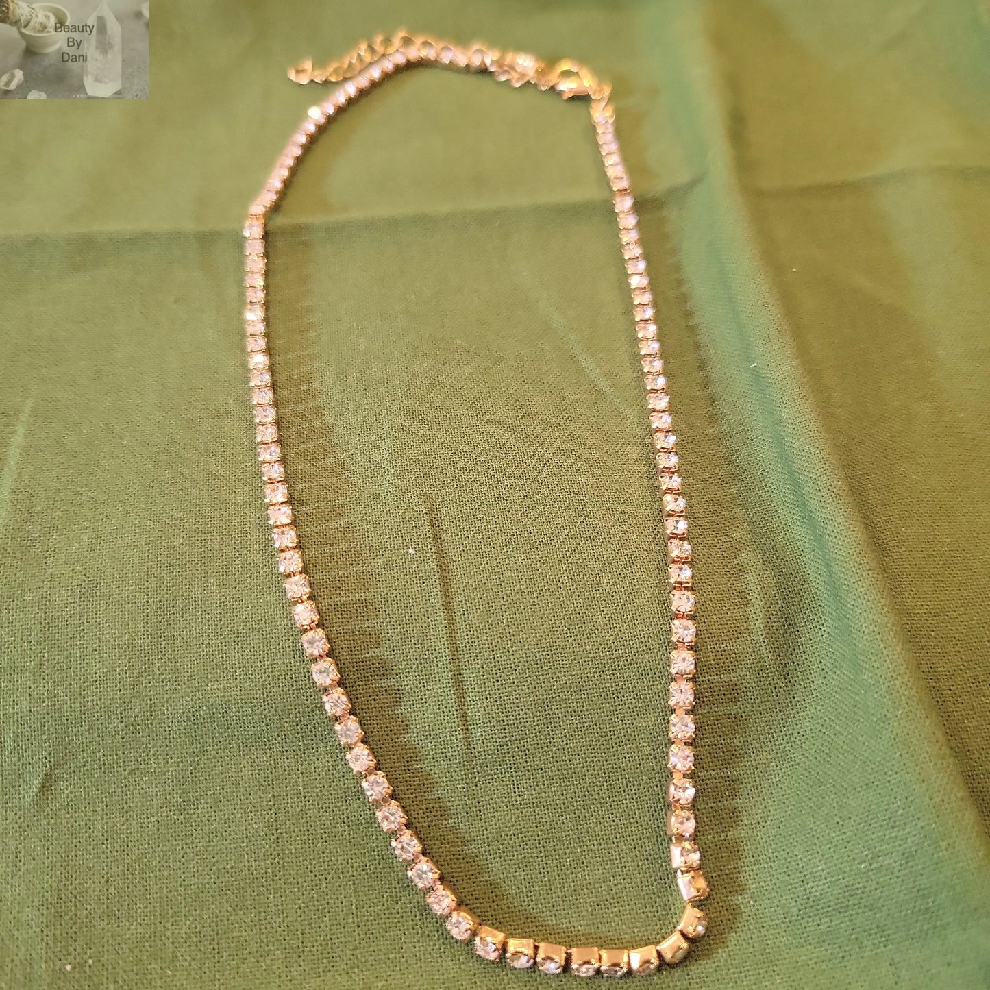 Rhinestone Necklace - Beauty by Dani