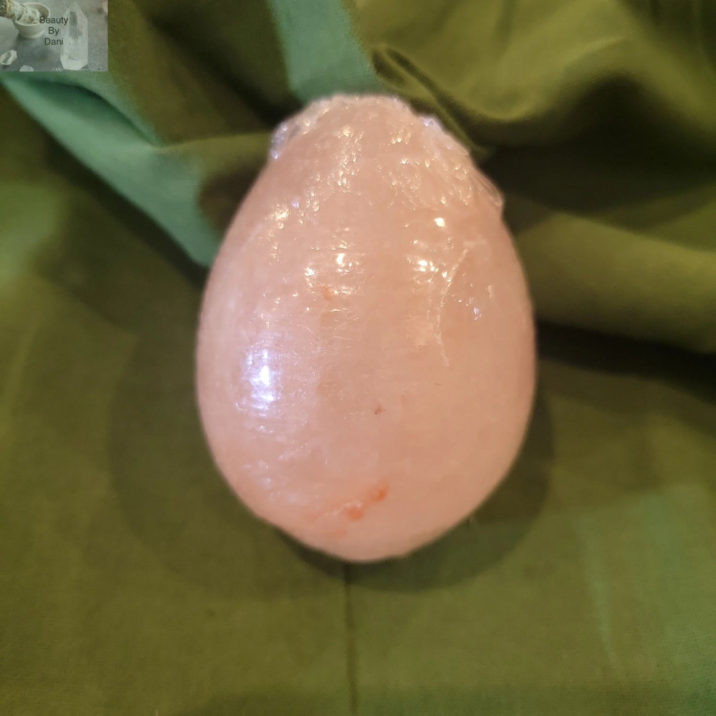 Egg Shaped Salt Stone - Beauty by Dani