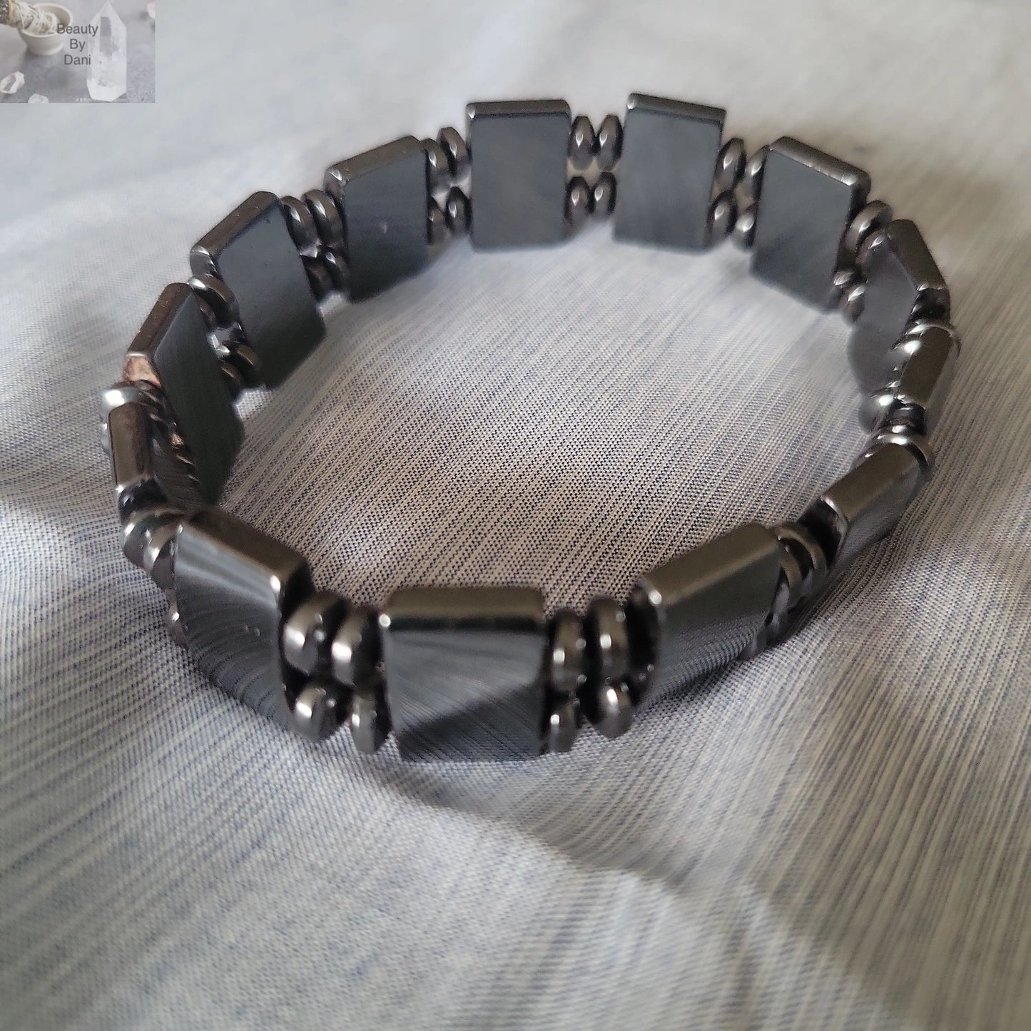 Hematite Bracelet (0835) - Beauty by Dani