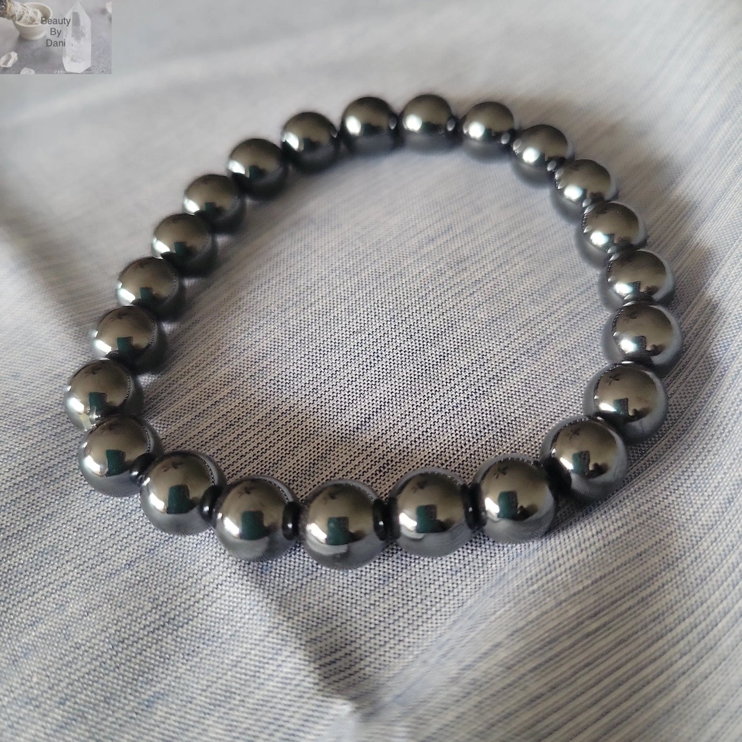 Hematite Bracelet (0811) - Beauty by Dani