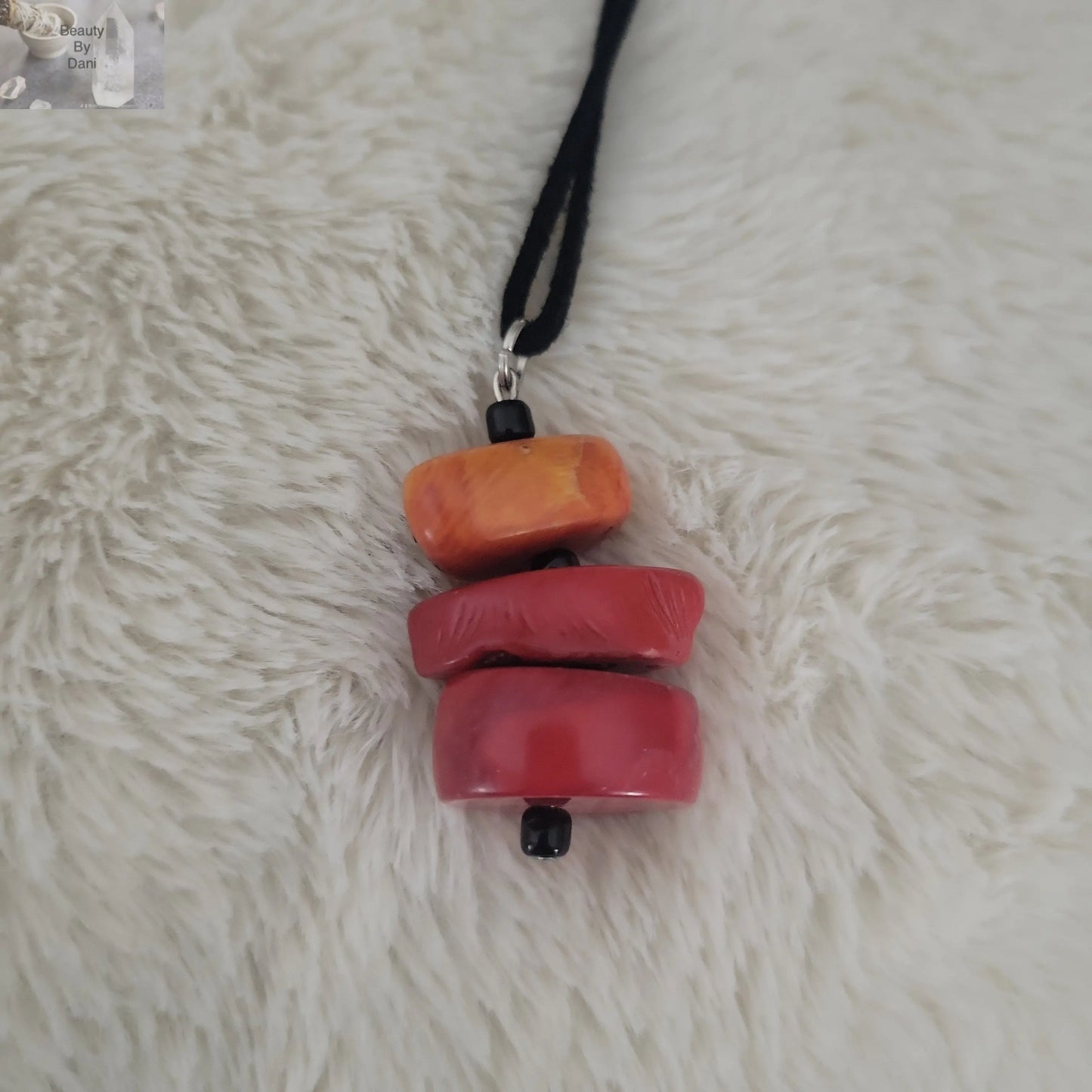 Coral Necklace - Beauty by Dani