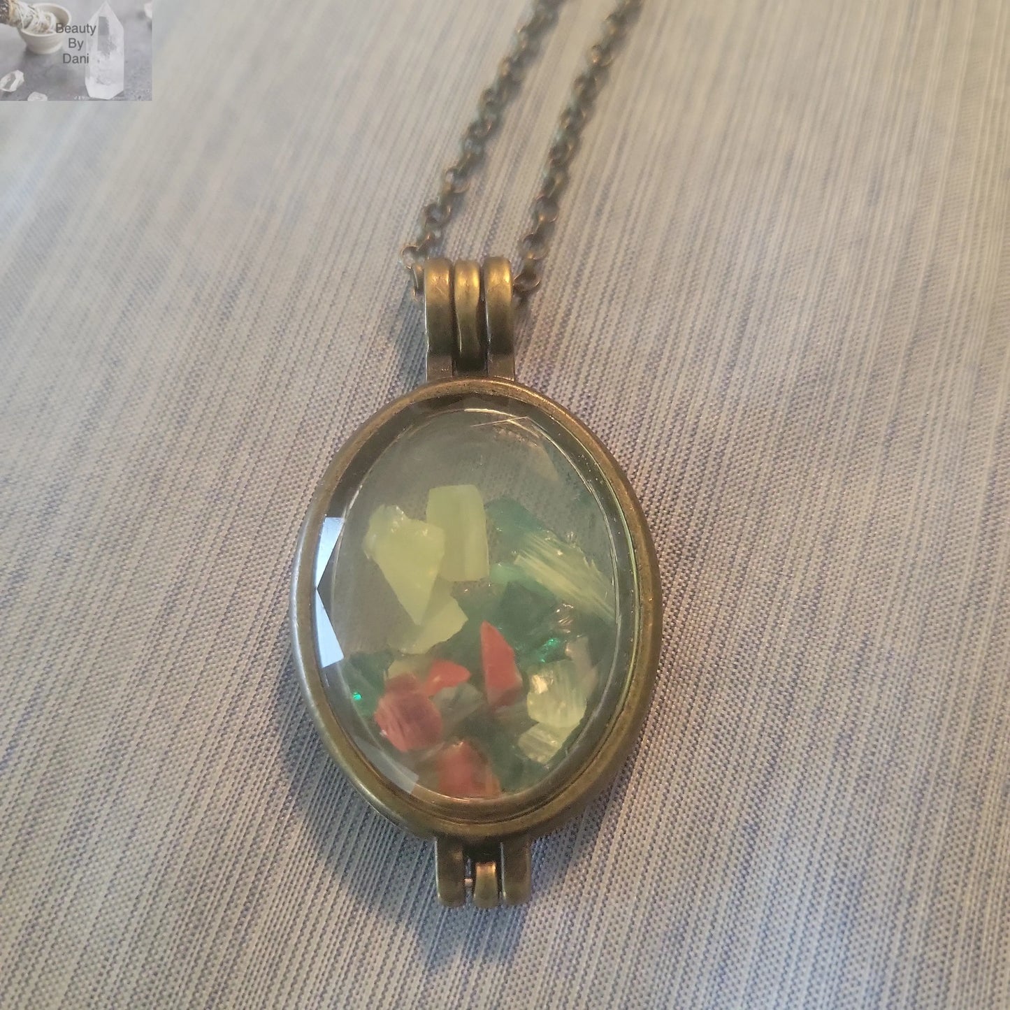 Stain glass Necklace - Beauty by Dani