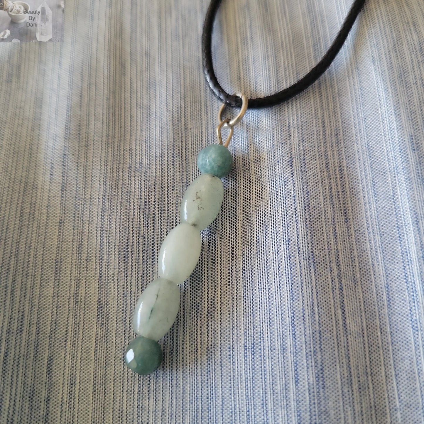 Jade Pendant Necklace (0770) - Beauty by Dani