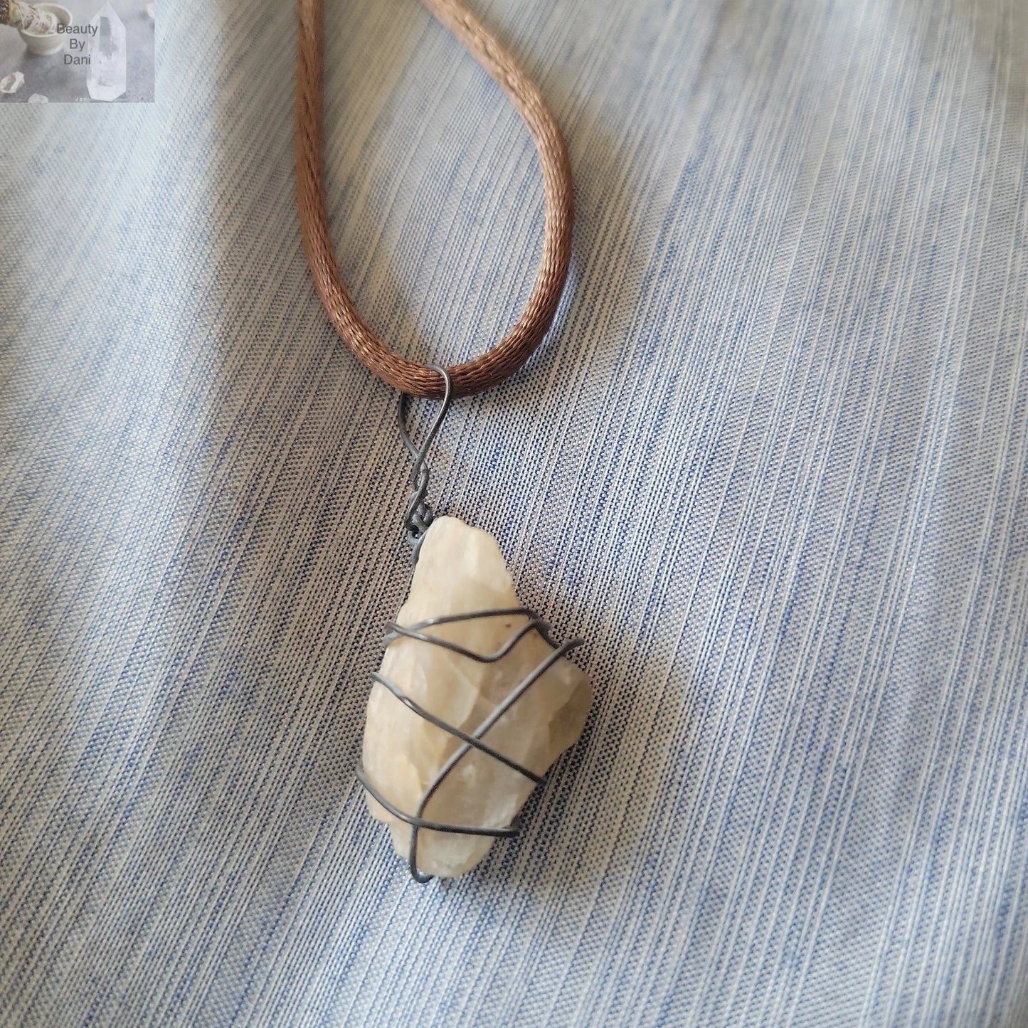 Moonstone (Moonstone "Cancer" Pendant Necklace (0701) - Beauty by Dani