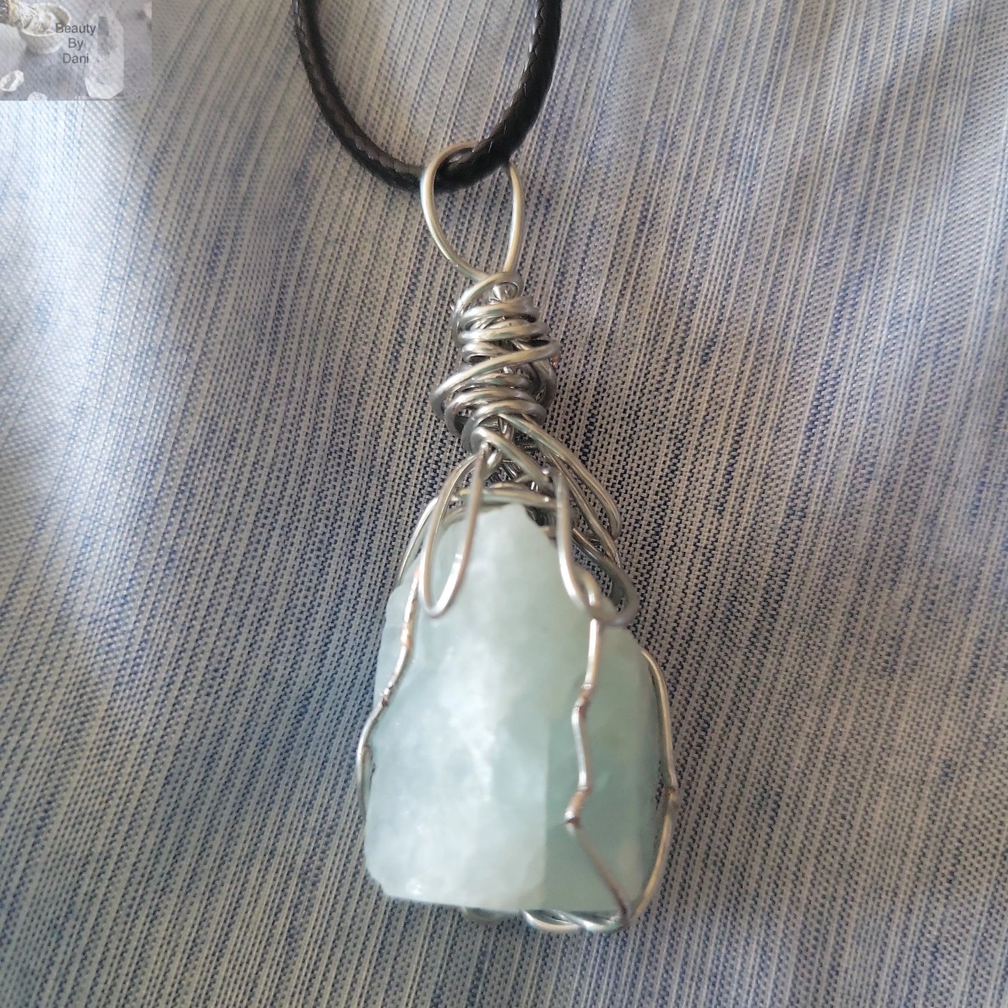 Aquamarine Necklace - Beauty by Dani