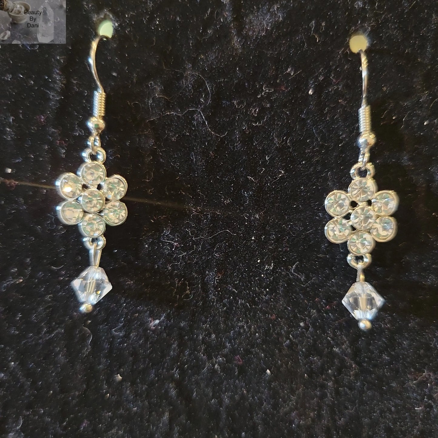 Rhinestone and Swarovski Earrings - Beauty by Dani