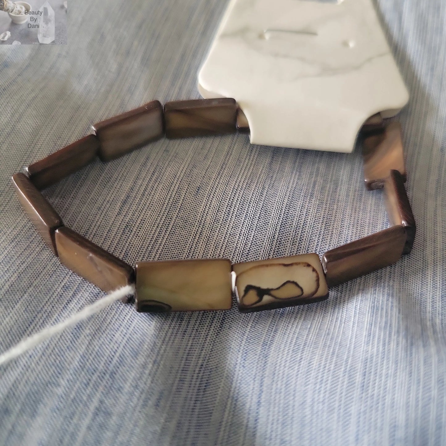 Oyster Shell Bracelet (0364) - Beauty by Dani