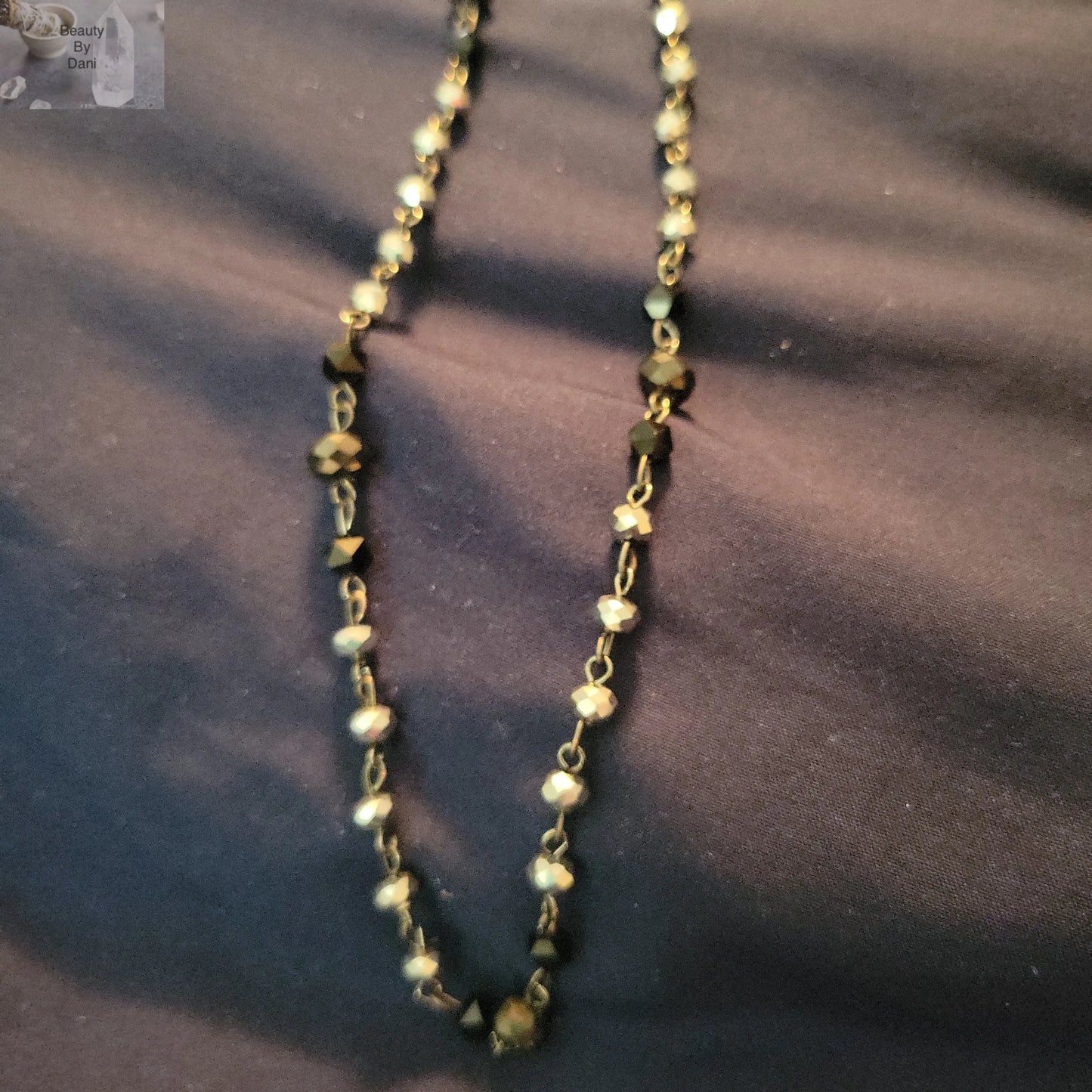 Black, Grey and Silver Necklace - Beauty by Dani