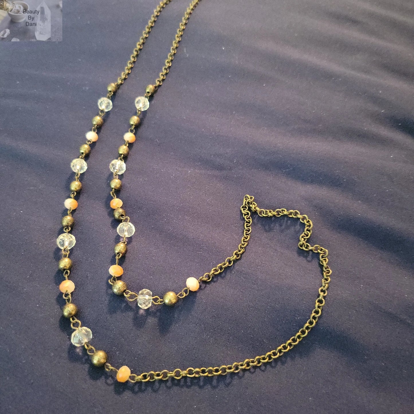 Long Stainless Steel Necklace - Beauty by Dani