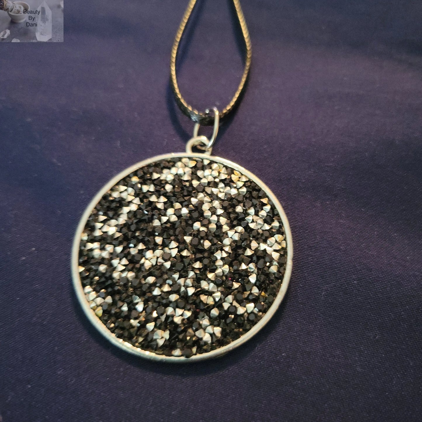 Black and Silver Necklace - Beauty by Dani