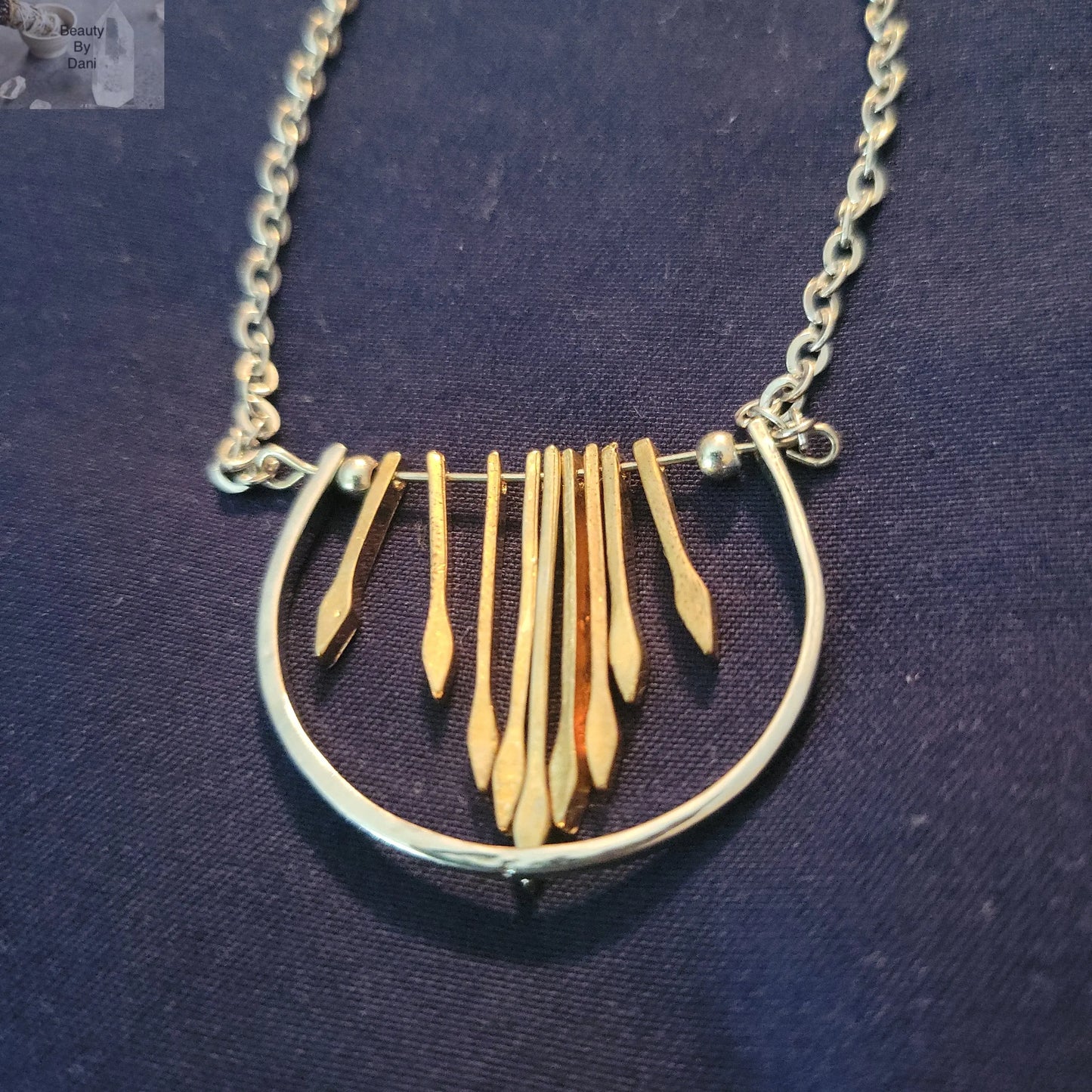 Stainless steel Necklace (0414) - Beauty by Dani