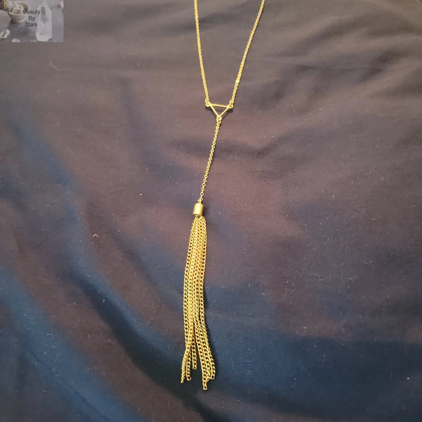 Stainless Steel Tassel Necklace - Beauty by Dani