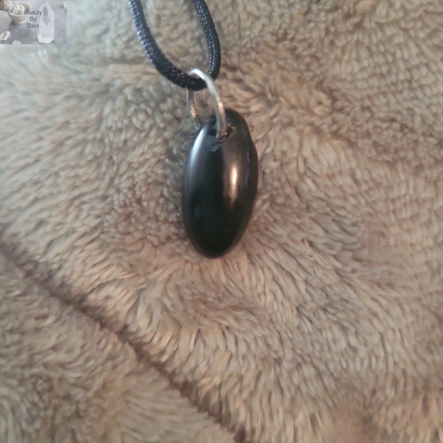 Small Onyx Necklace (0106) - Beauty by Dani