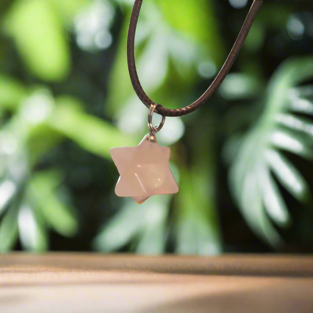 Rose Quartz Necklace - Beauty by Dani