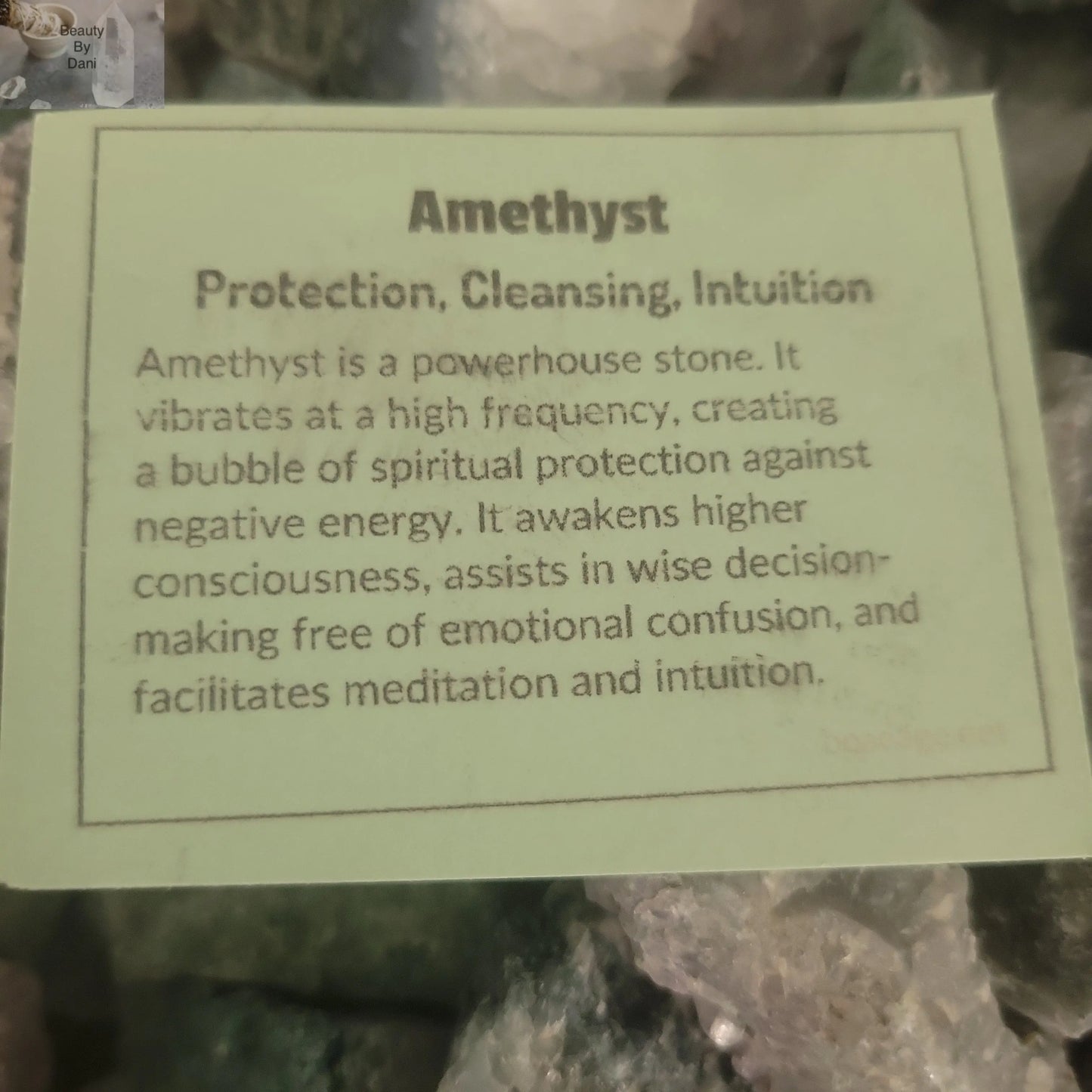 Raw Amethyst (clusters) - Beauty by Dani