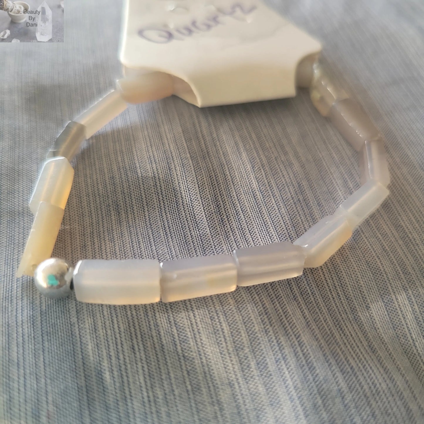 Grey Quartz Bracelet - Beauty by Dani