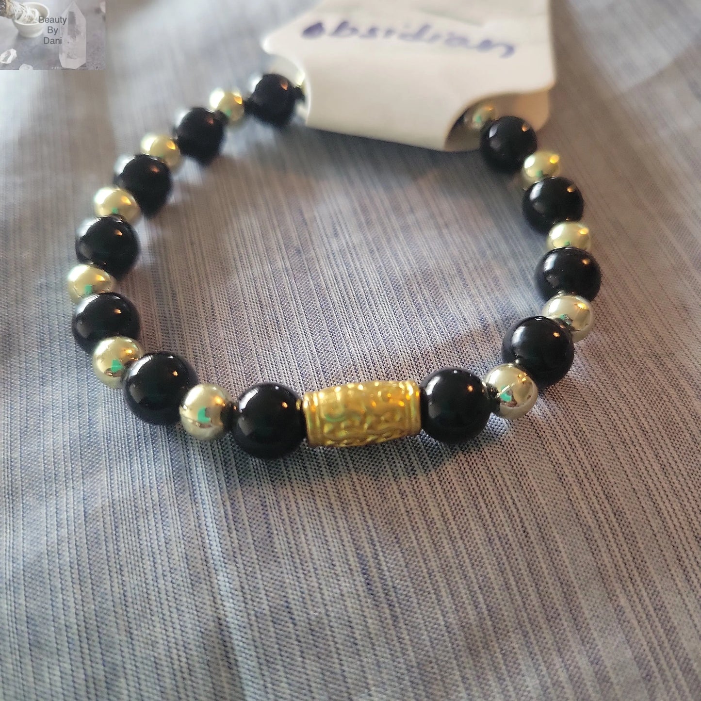 Obsidian Bracelet - Beauty by Dani