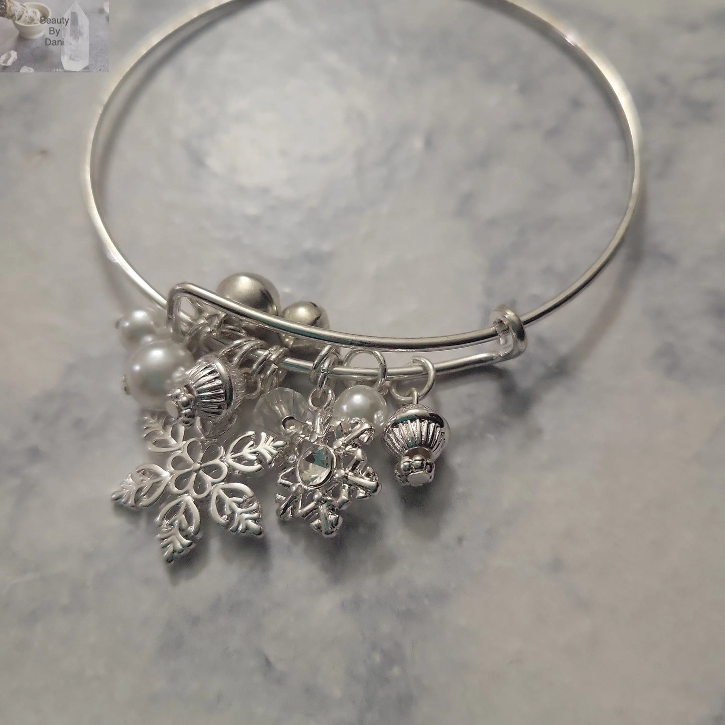 Pearl Charm Bracelet - Beauty by Dani