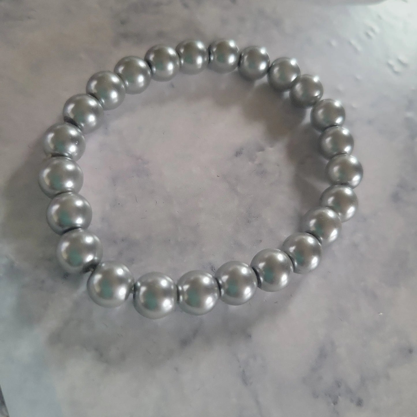 Grey Pearl Bracelet - Beauty by Dani