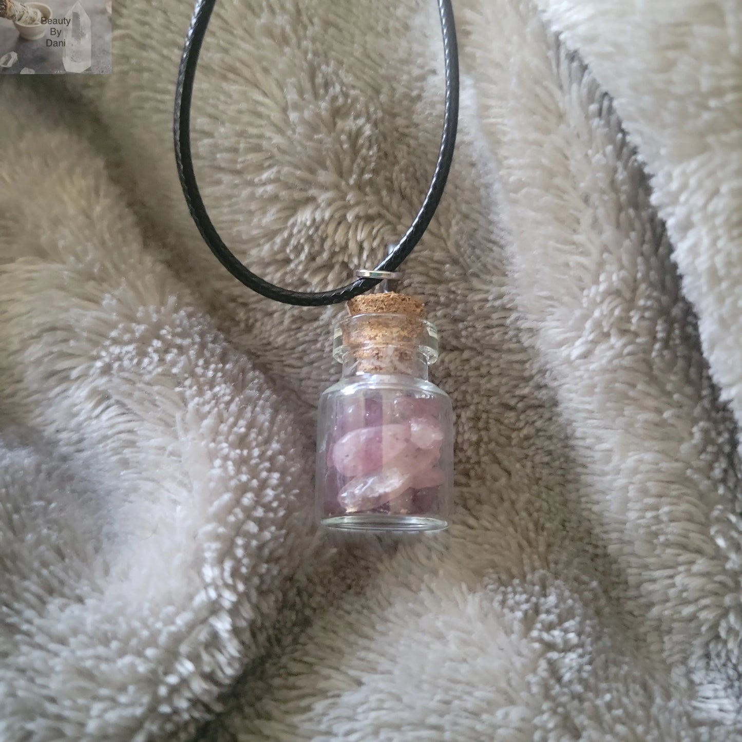 Strawberry Quartz Necklace - Beauty by Dani