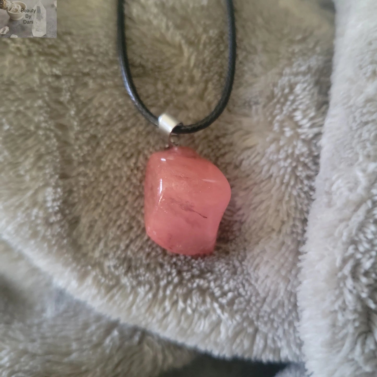 Strawberry Quartz Necklace - Beauty by Dani