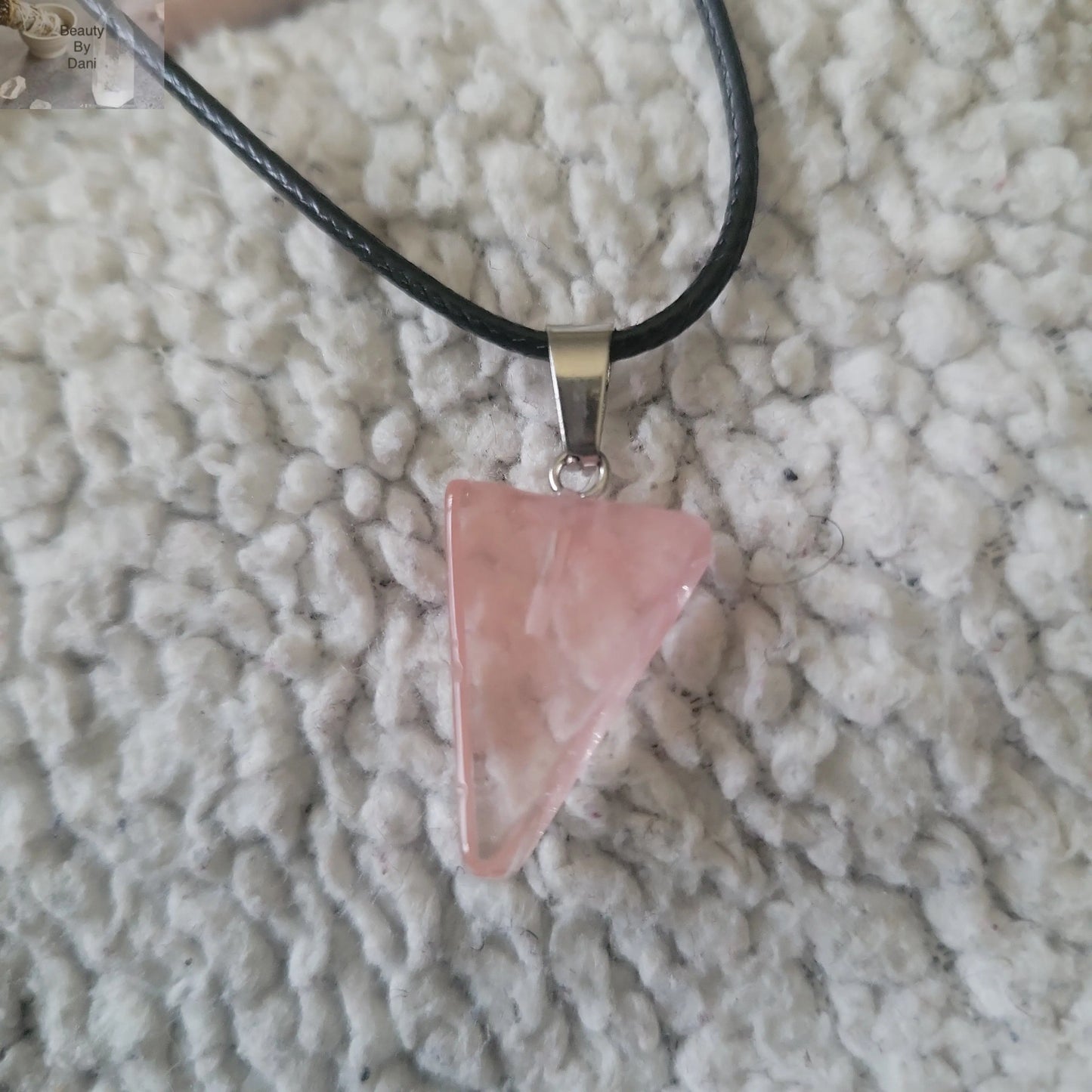 Strawberry Quartz Necklace - Beauty by Dani