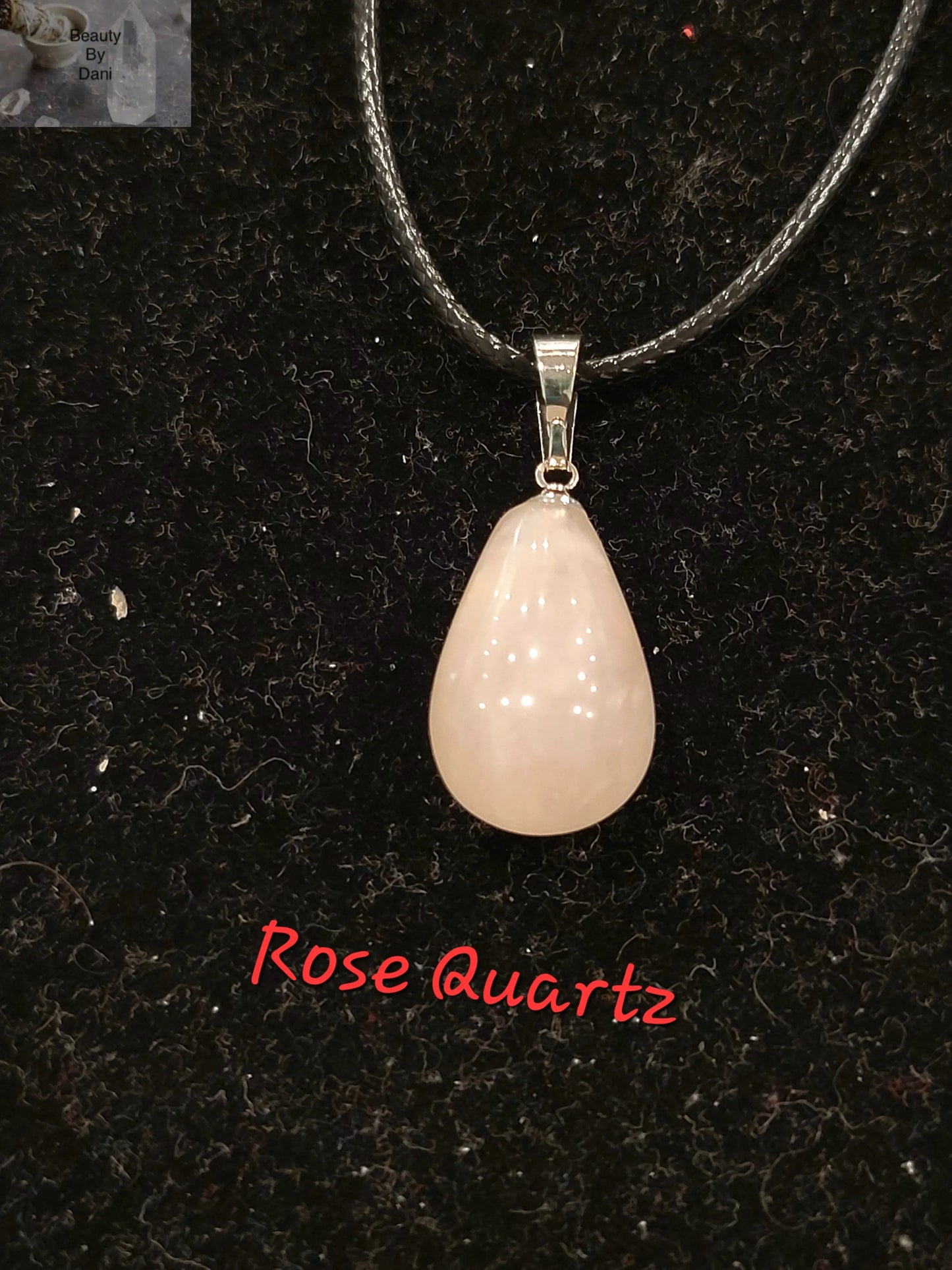 Rose Quartz Necklace - Beauty by Dani