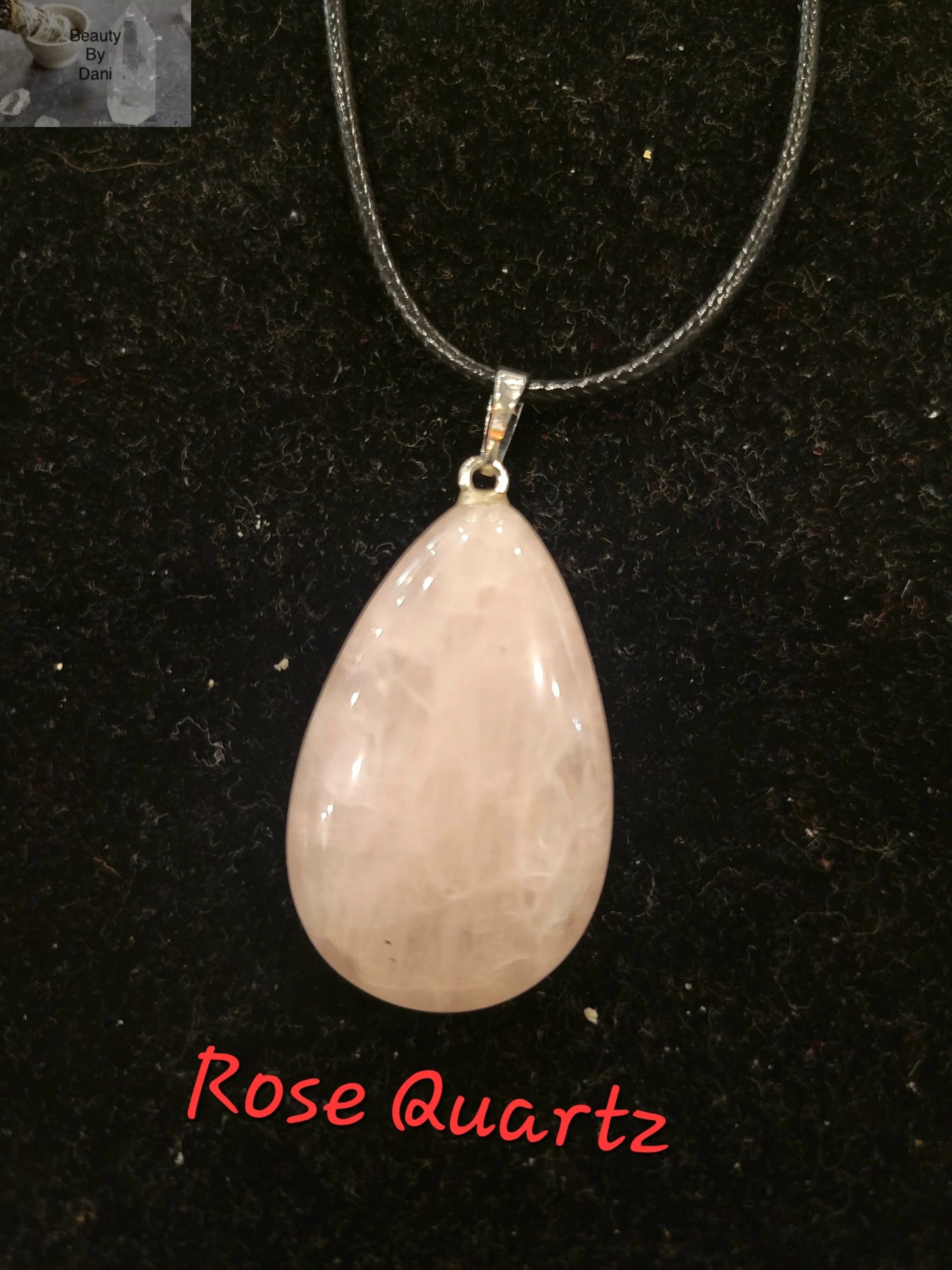 Rose Quartz Necklace - Beauty by Dani