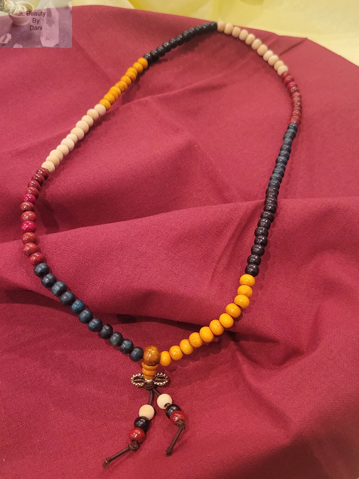 Wood Masala Necklace - Beauty by Dani