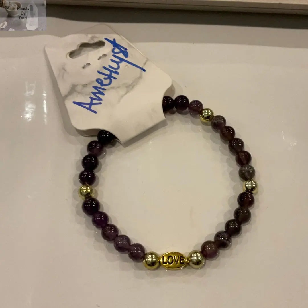Amethyst Bracelet - Beauty by Dani