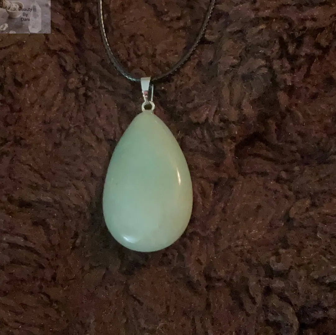 Aventurine Necklace (0173) - Beauty by Dani