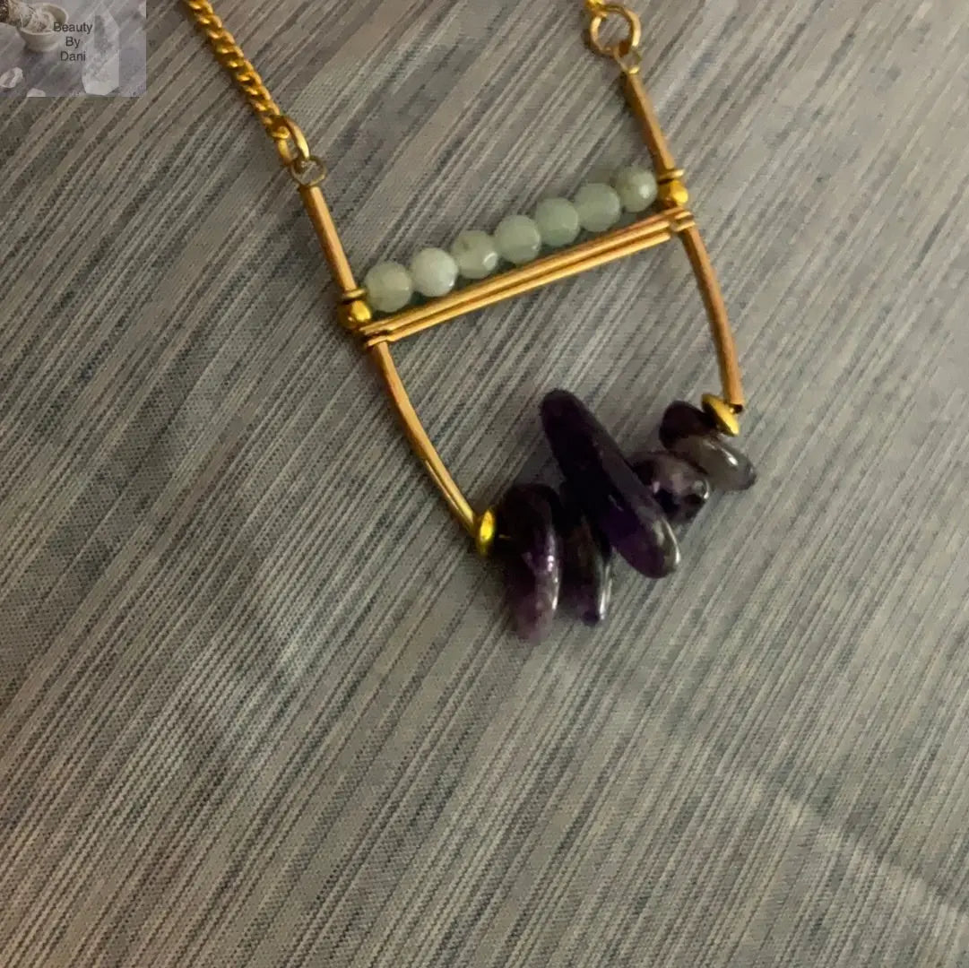 Amethyst Necklace - Beauty by Dani