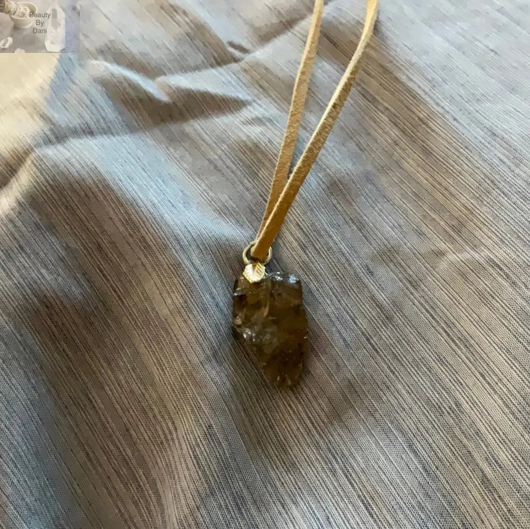 Smokey Quartz Necklace - Beauty by Dani