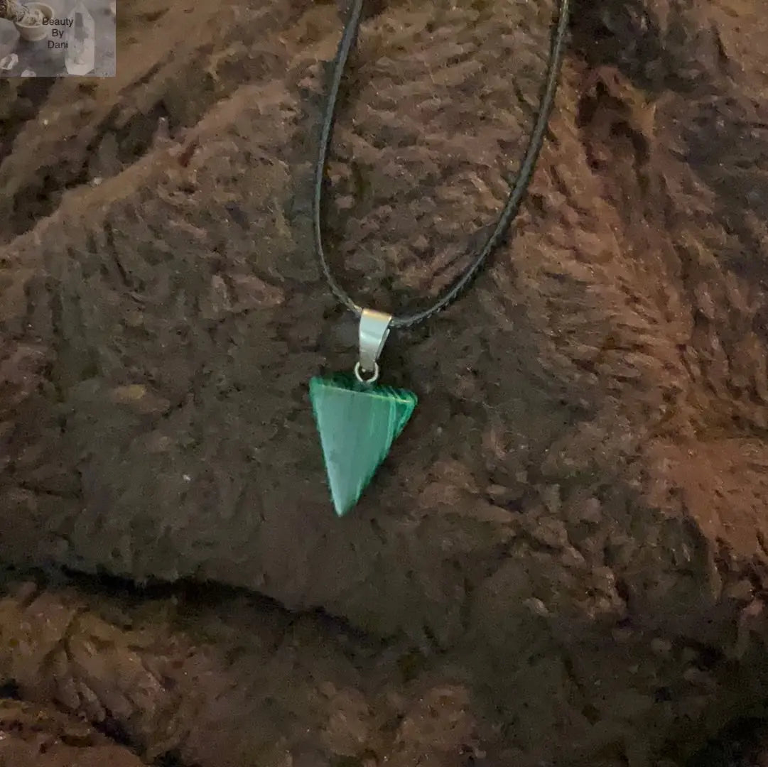 Malachite Necklace(0530) - Beauty by Dani