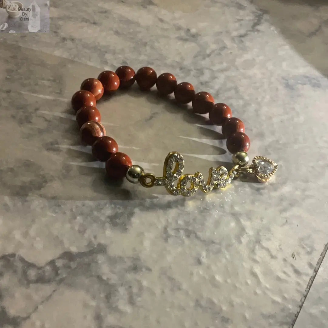Red Jasper Bracelet - Beauty by Dani