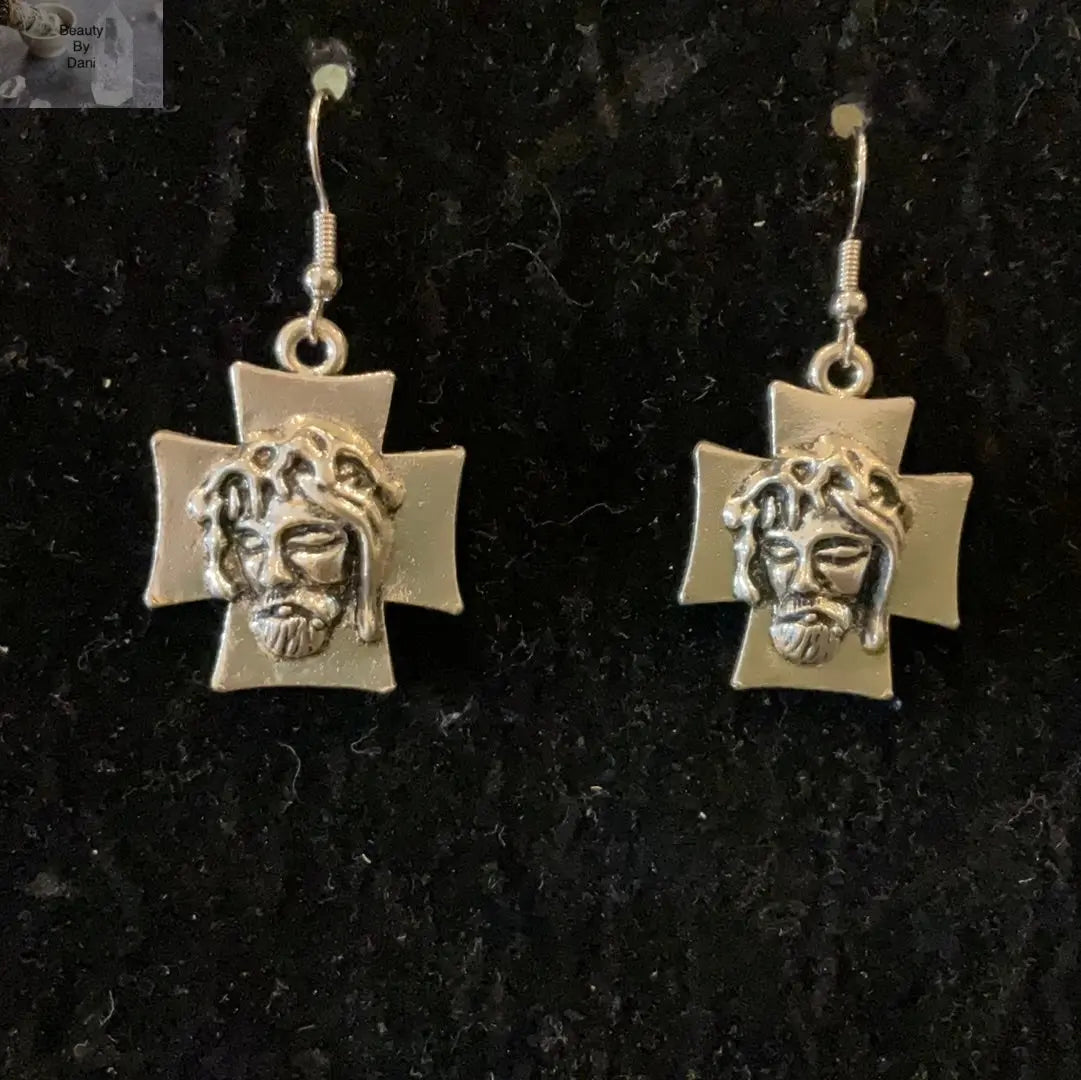 Jesus Earrings - Beauty by Dani