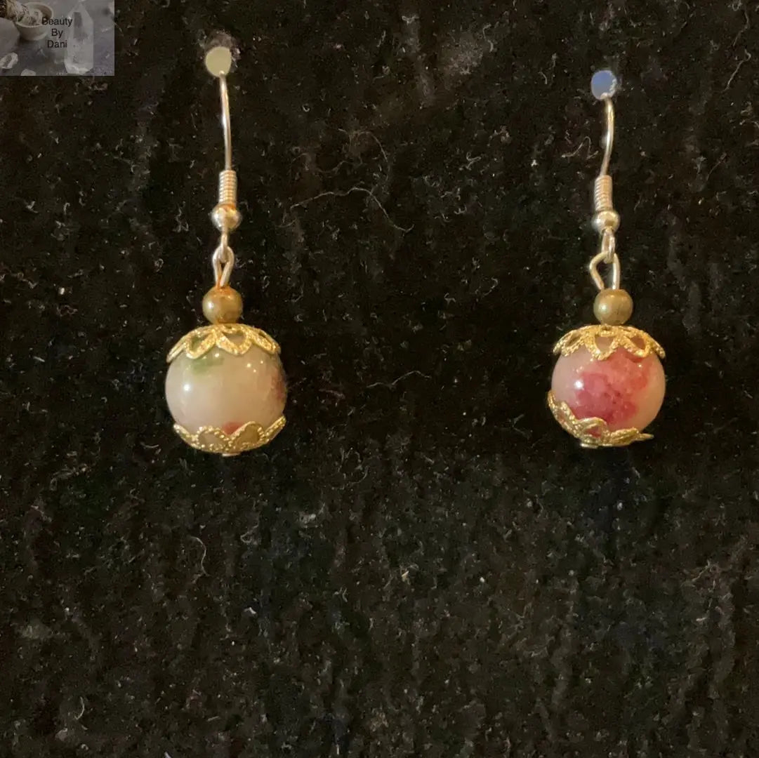 Jade Earrings (0675) - Beauty by Dani