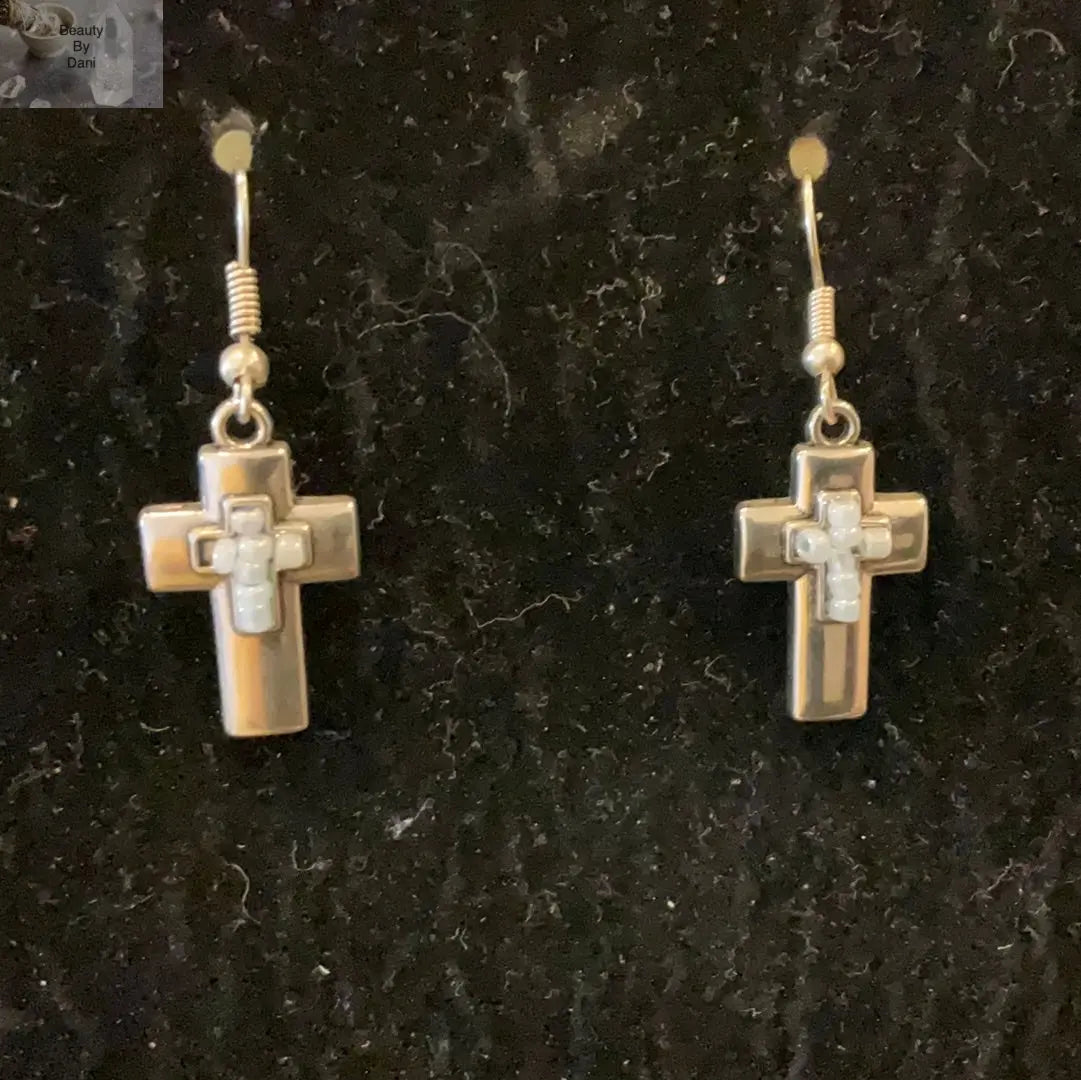 Cross Earrings - Beauty by Dani