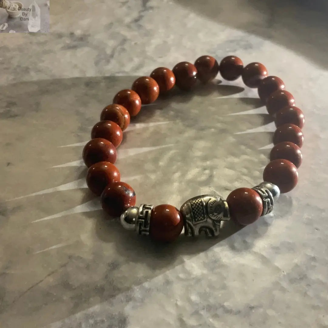 Red Jasper Bracelet - Beauty by Dani