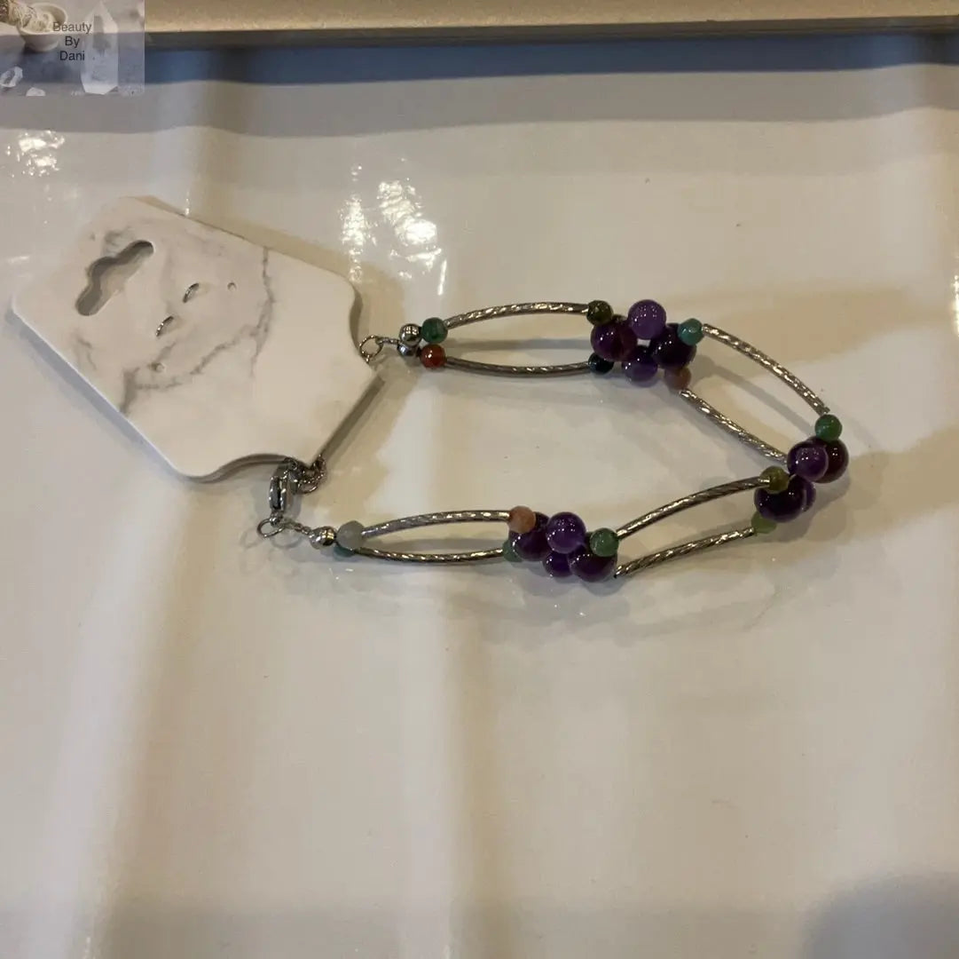 Amethyst Bracelet - Beauty by Dani