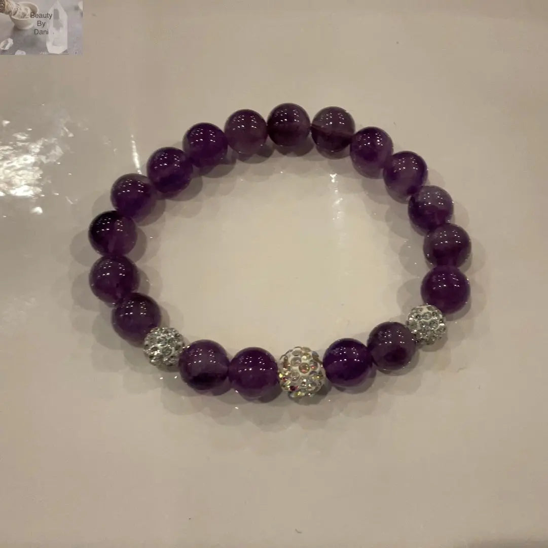 Amethyst Bracelet - Beauty by Dani