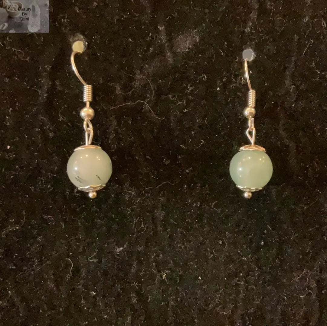 Jade Earrings (0668) - Beauty by Dani