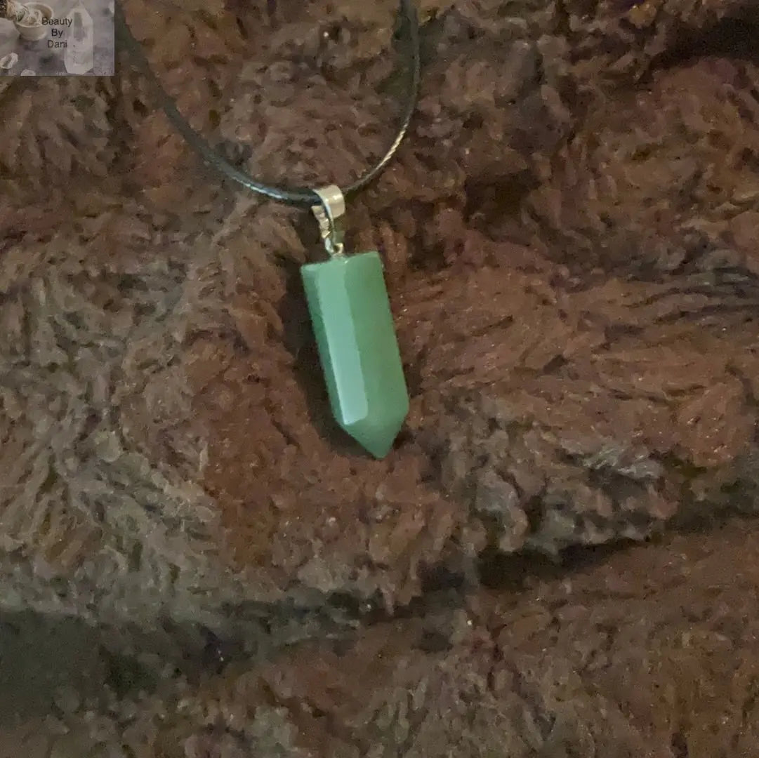 Aventurine Necklace (0170) - Beauty by Dani