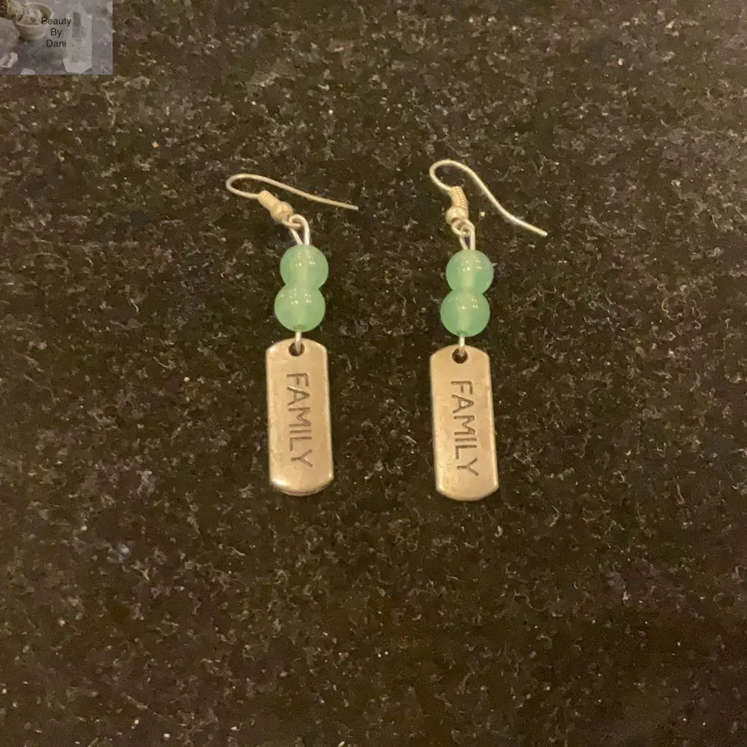 Aventurine Earrings (0654) - Beauty by Dani