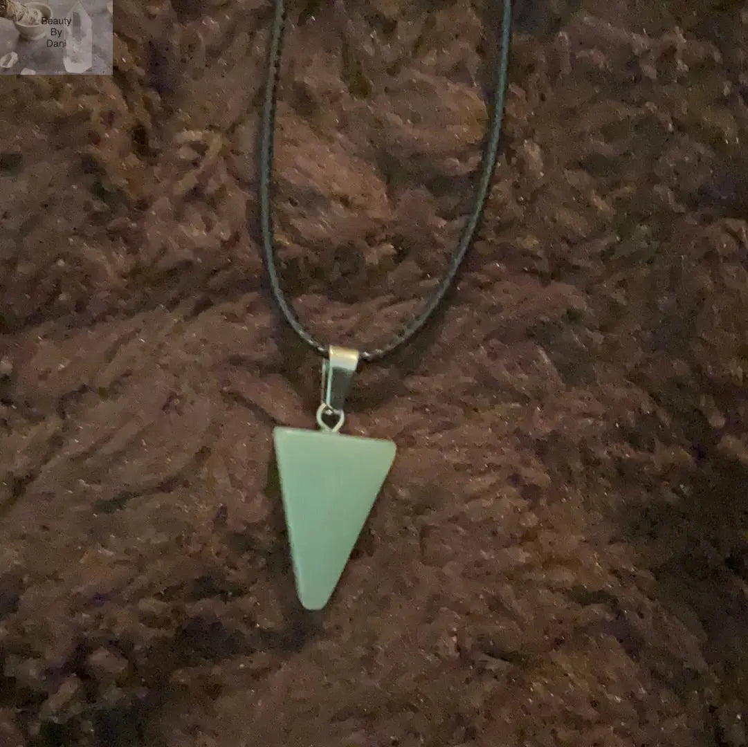 Aventurine Necklace (0174) - Beauty by Dani