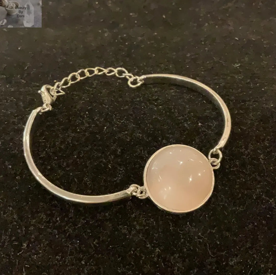 Grey Agate Bracelet (0565) - Beauty by Dani