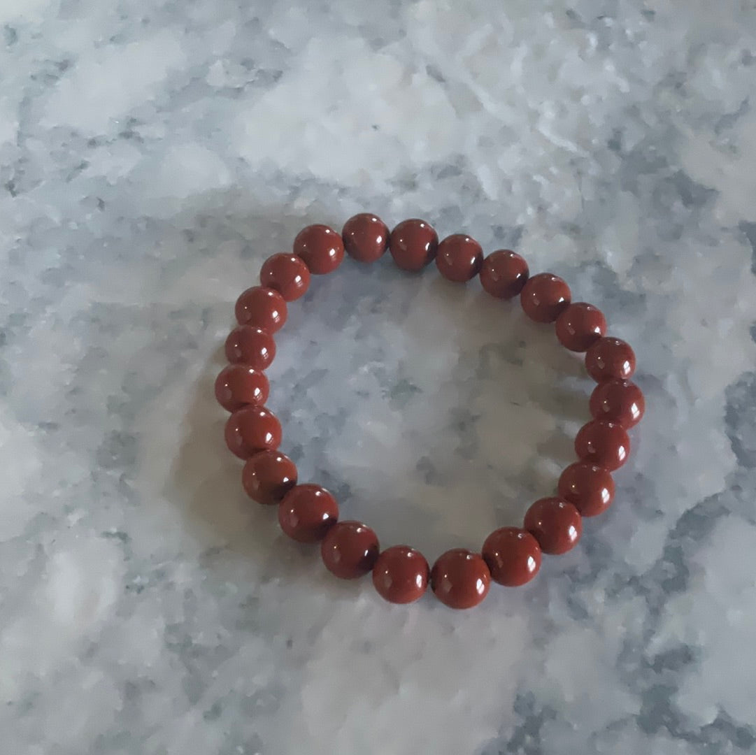 Red Jasper Bracelet - Beauty by Dani