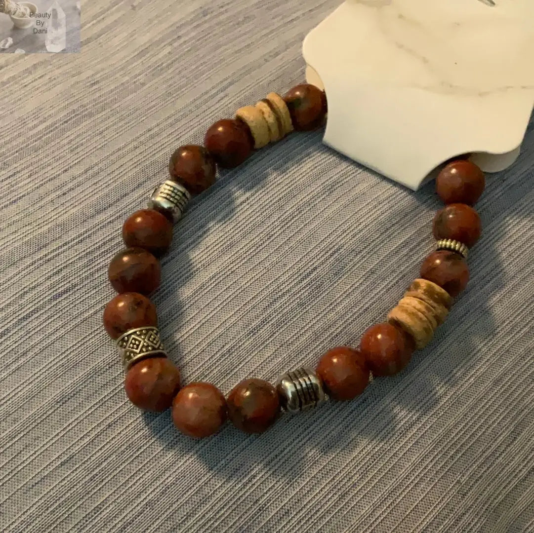 Jasper Bracelet (0879) - Beauty by Dani
